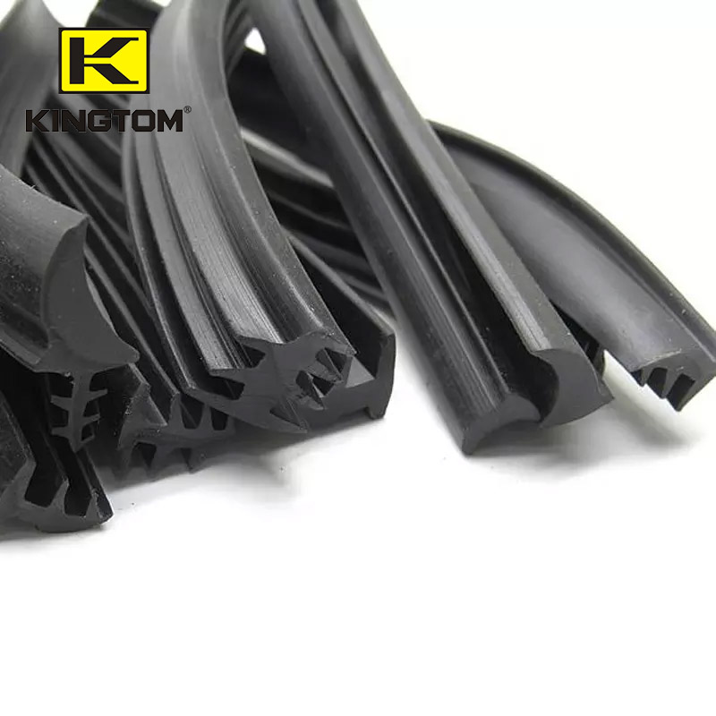 Karet Extrusion Rubber Seal Strip Gasket Kanggo Windows